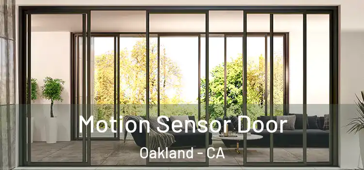  Motion Sensor Door Oakland - CA